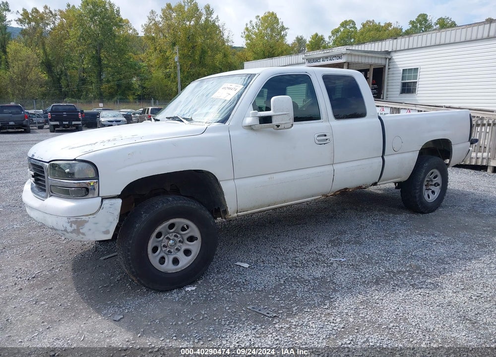 1999 GMC SIERRA 1500 SLE VIN: 2GTEK19T8X1528189