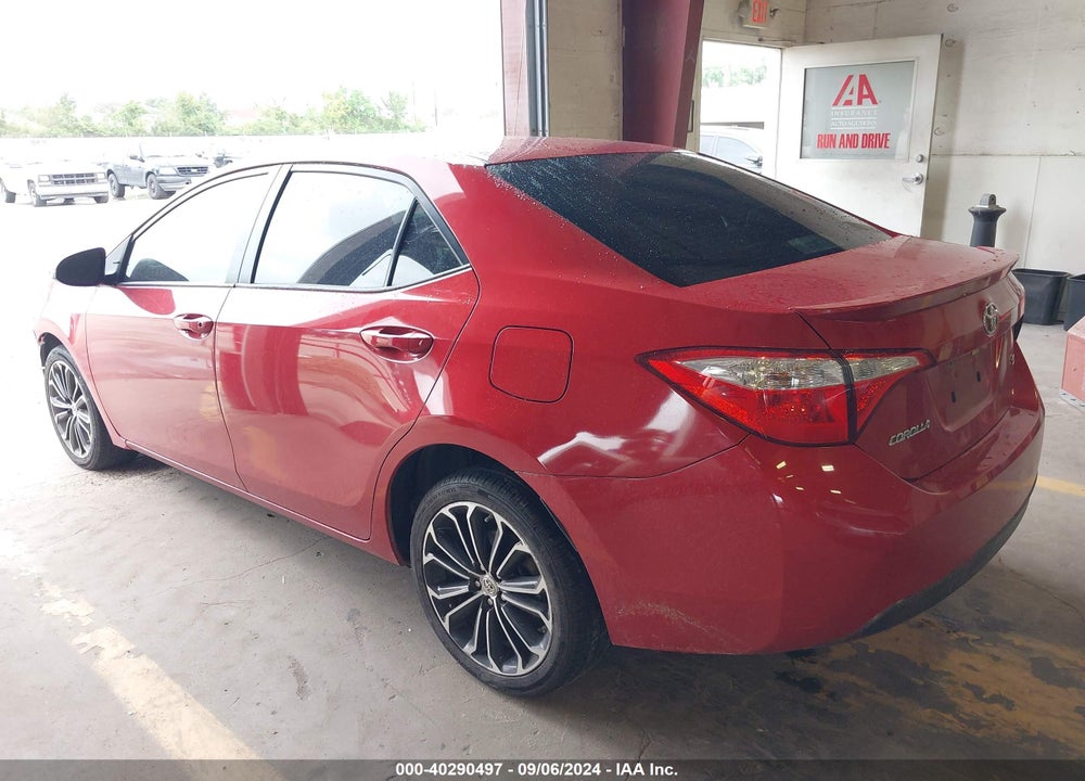 2015 TOYOTA COROLLA S PLUS VIN: 5YFBURHE6FP232232