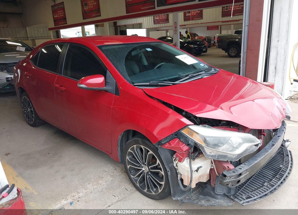 2015 TOYOTA COROLLA S PLUS VIN: 5YFBURHE6FP232232