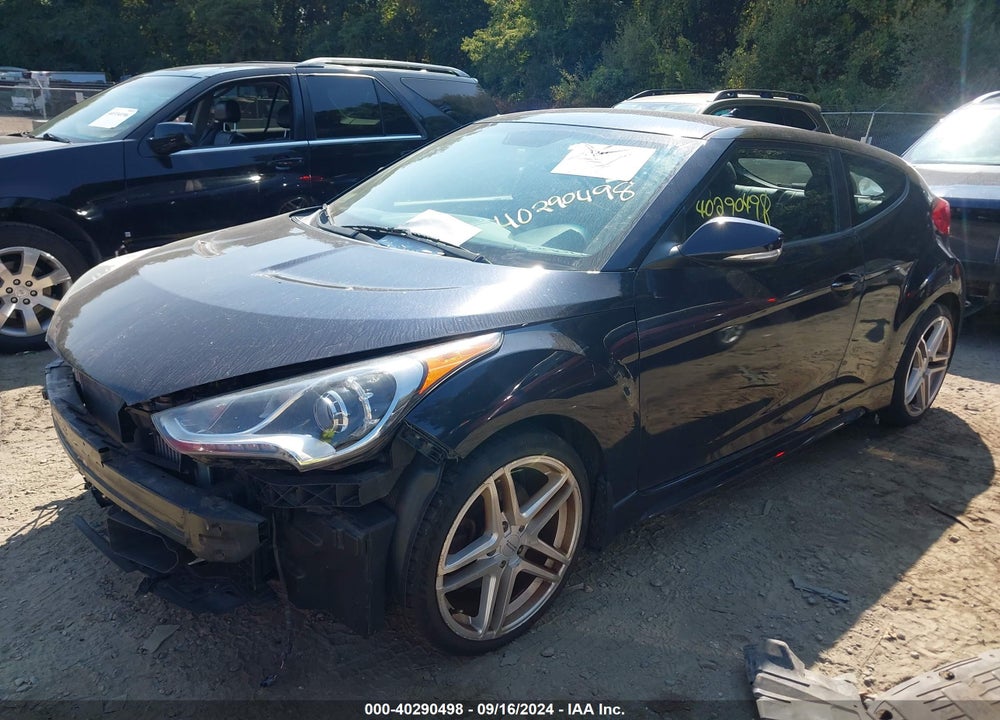 2015 HYUNDAI VELOSTER TURBO VIN: KMHTC6AE3FU226726