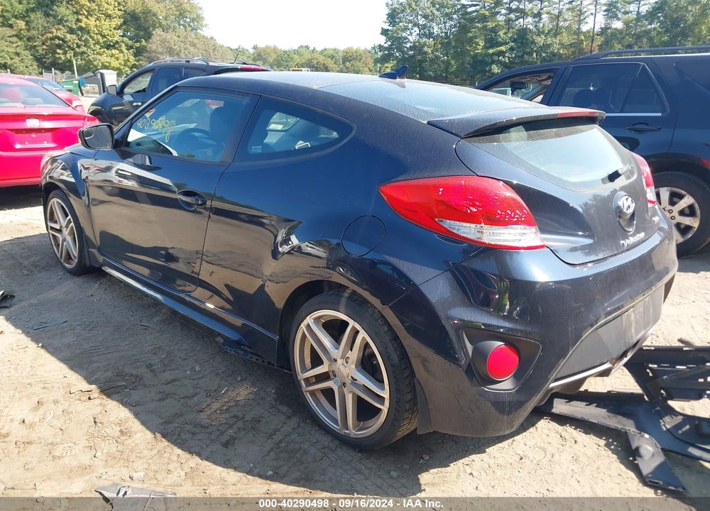 2015 HYUNDAI VELOSTER TURBO VIN: KMHTC6AE3FU226726