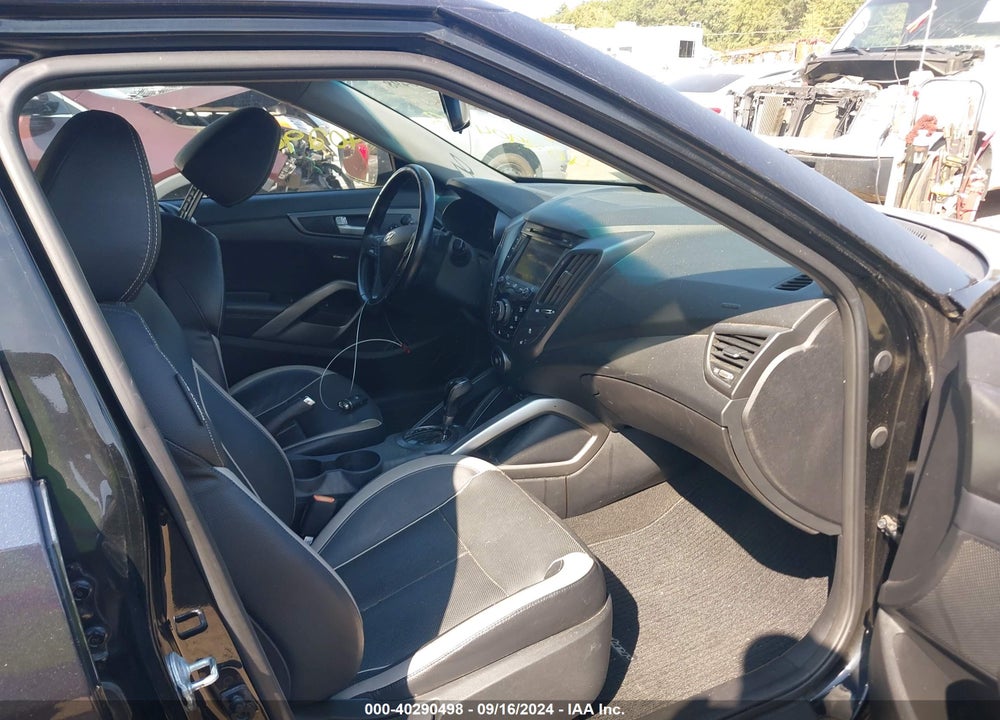 2015 HYUNDAI VELOSTER TURBO VIN: KMHTC6AE3FU226726