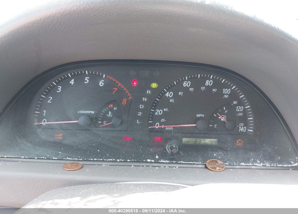 2004 TOYOTA CAMRY LE VIN: 4T1BE32K04U890570