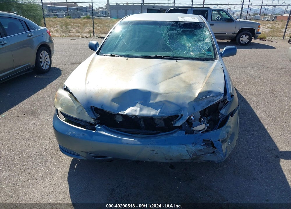 2004 TOYOTA CAMRY LE VIN: 4T1BE32K04U890570