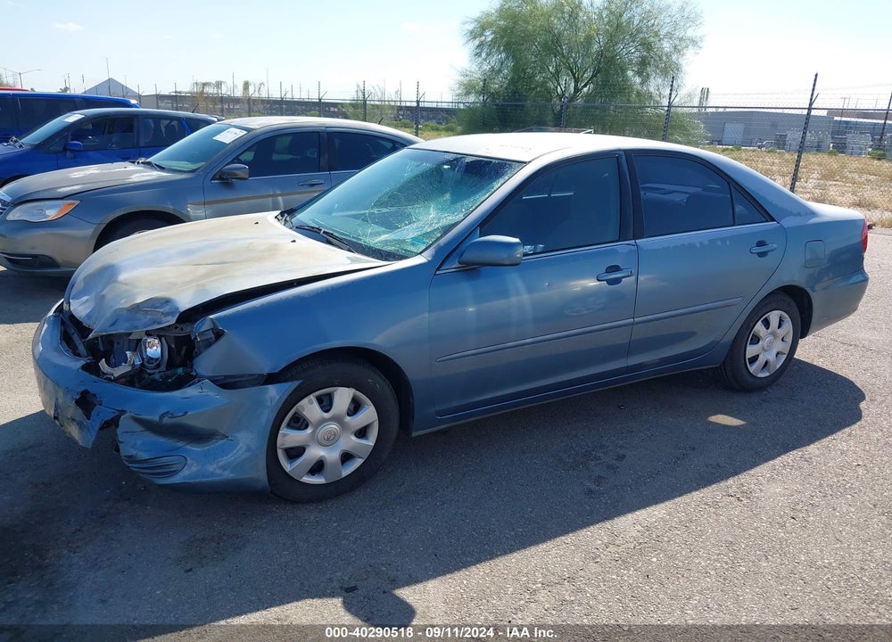 2004 TOYOTA CAMRY LE VIN: 4T1BE32K04U890570