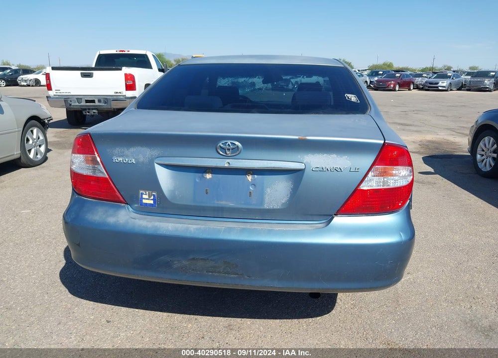 2004 TOYOTA CAMRY LE VIN: 4T1BE32K04U890570