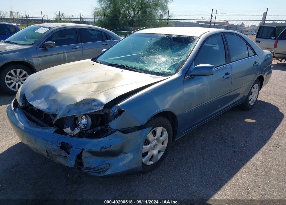 2004 TOYOTA CAMRY LE VIN: 4T1BE32K04U890570
