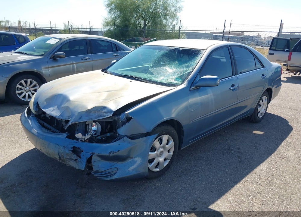 2004 TOYOTA CAMRY LE VIN: 4T1BE32K04U890570