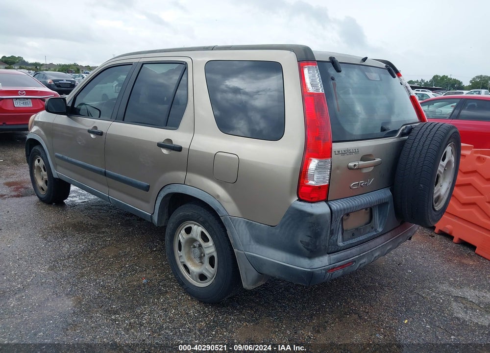 2006 HONDA CR-V LX VIN: JHLRD685X6C028476