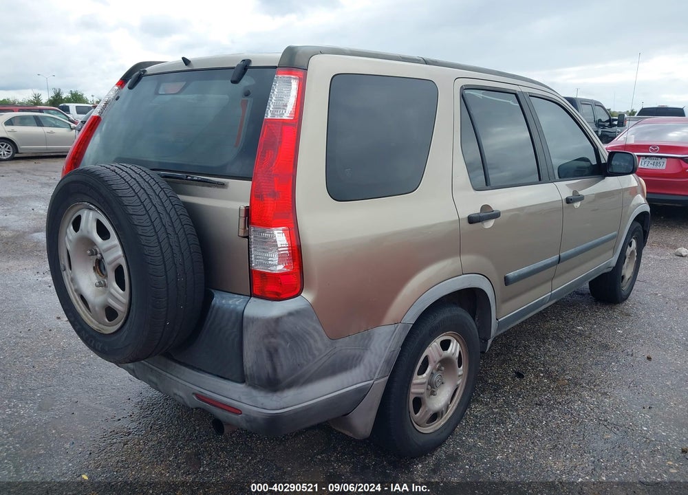 2006 HONDA CR-V LX VIN: JHLRD685X6C028476