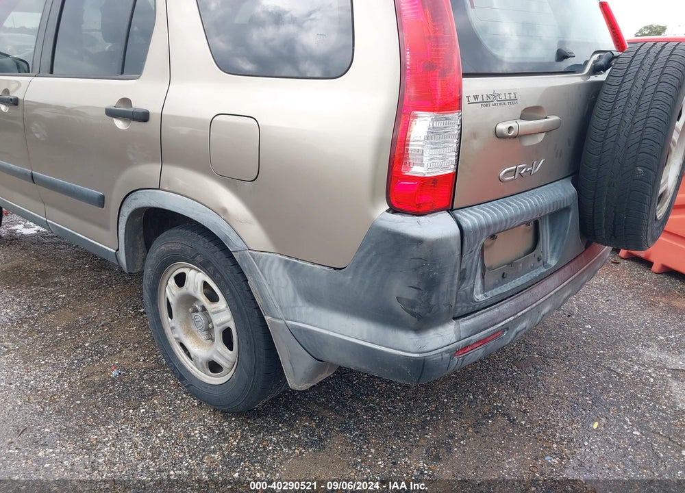2006 HONDA CR-V LX VIN: JHLRD685X6C028476
