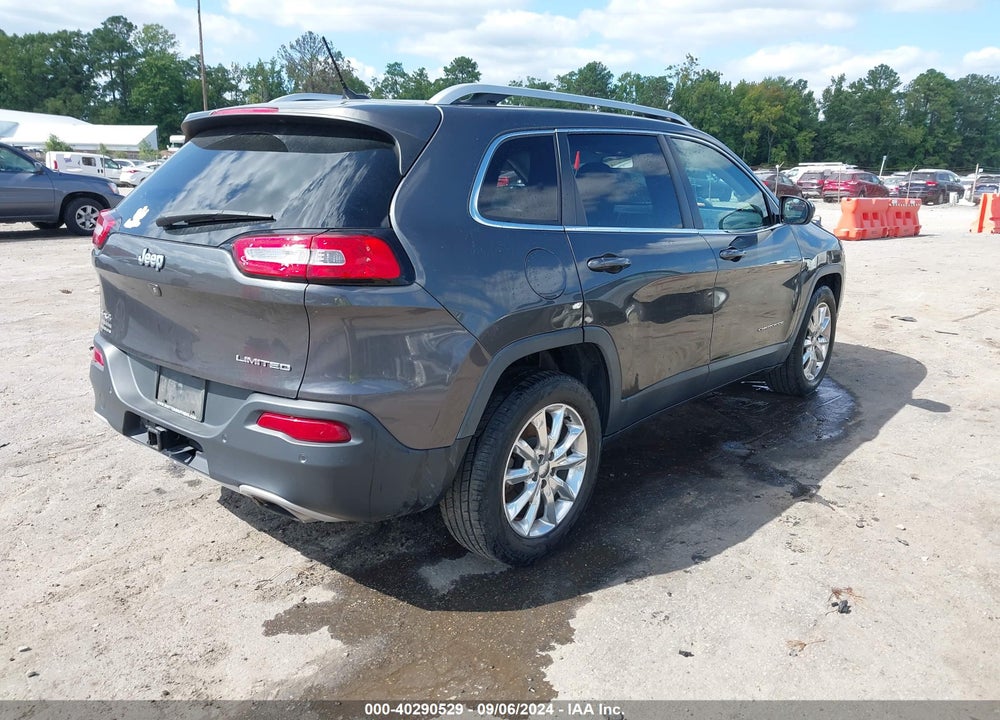 2015 JEEP CHEROKEE LIMITED VIN: 1C4PJMDS8FW698376