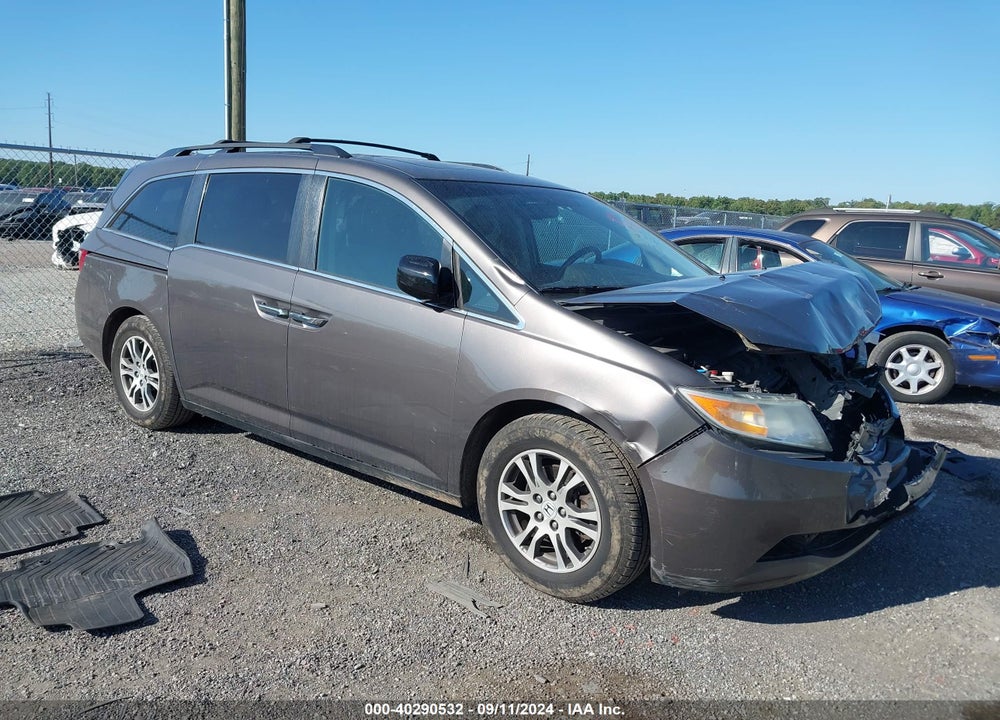 2011 HONDA ODYSSEY EX-L VIN: 5FNRL5H63BB053560