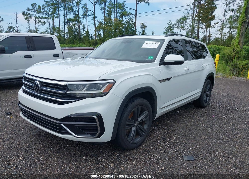 2021 VOLKSWAGEN ATLAS 3.6L V6 SE W/TECHNOLOGY R-LINE VIN: 1V2RR2CA4MC506978