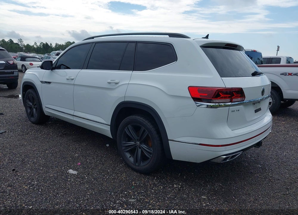 2021 VOLKSWAGEN ATLAS 3.6L V6 SE W/TECHNOLOGY R-LINE VIN: 1V2RR2CA4MC506978