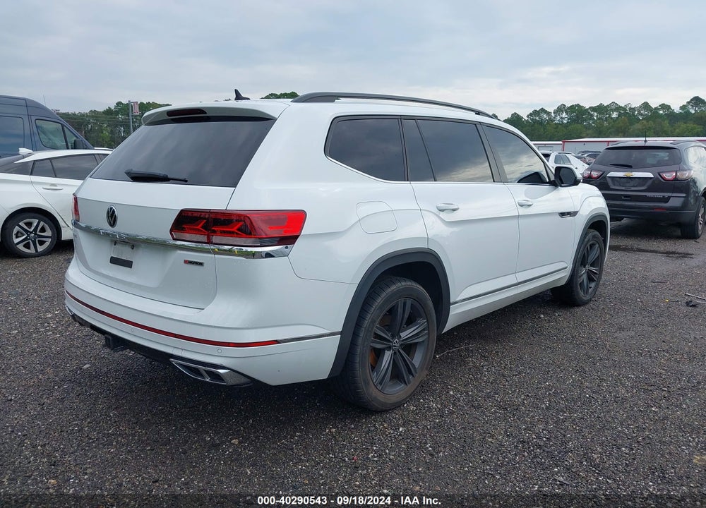 2021 VOLKSWAGEN ATLAS 3.6L V6 SE W/TECHNOLOGY R-LINE VIN: 1V2RR2CA4MC506978
