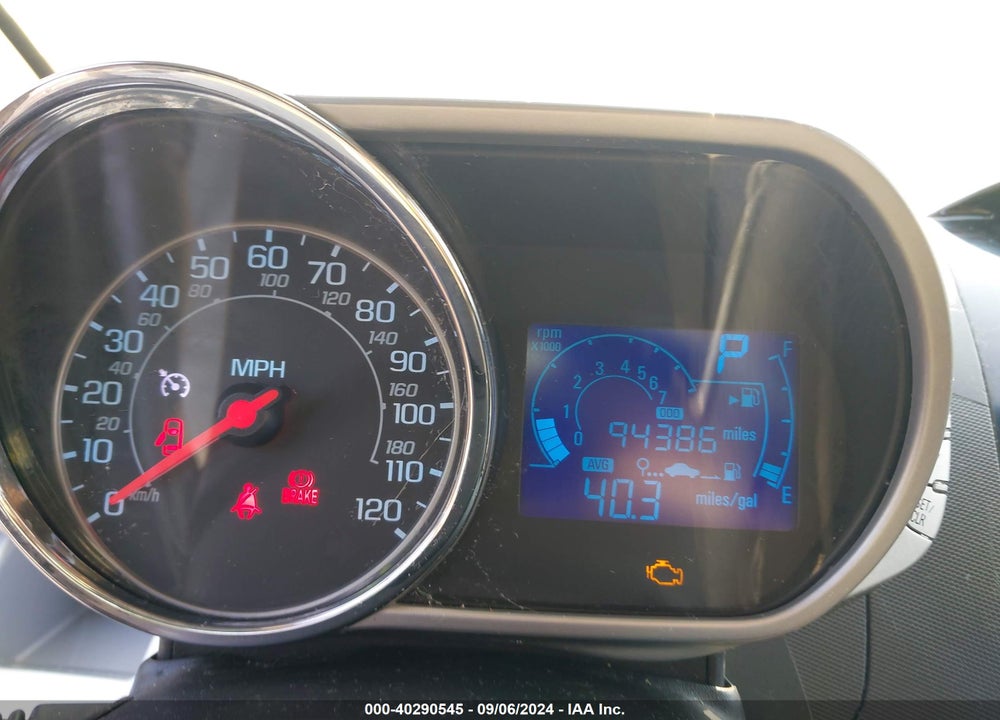2013 CHEVROLET SPARK 1LT AUTO VIN: KL8CD6S98DC518497