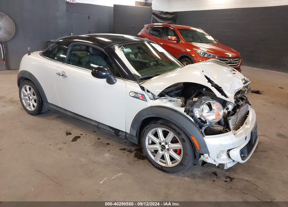 2012 MINI COOPER S VIN: WMWSX3C54CT154708