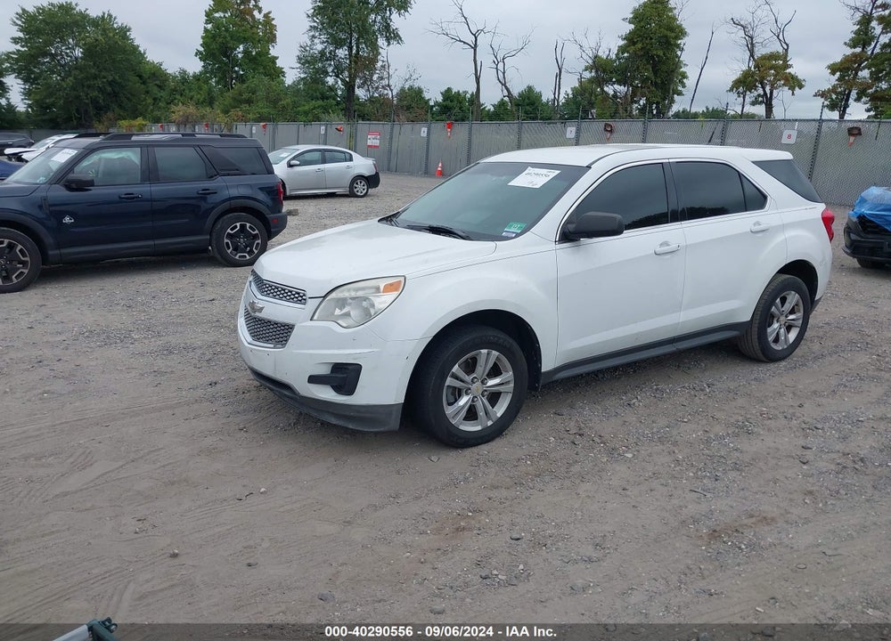 2011 CHEVROLET EQUINOX LS VIN: 2GNALBEC5B1284413