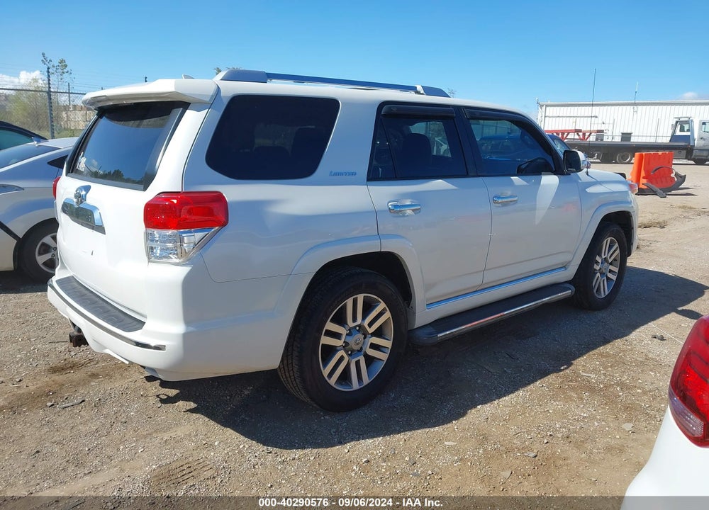 2010 TOYOTA 4RUNNER LIMITED V6 VIN: JTEBU5JR4A5011493