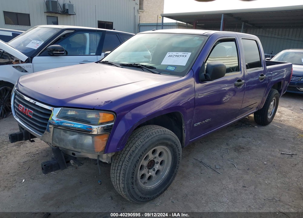 2005 GMC CANYON SLE VIN: 1GTCS136958207671