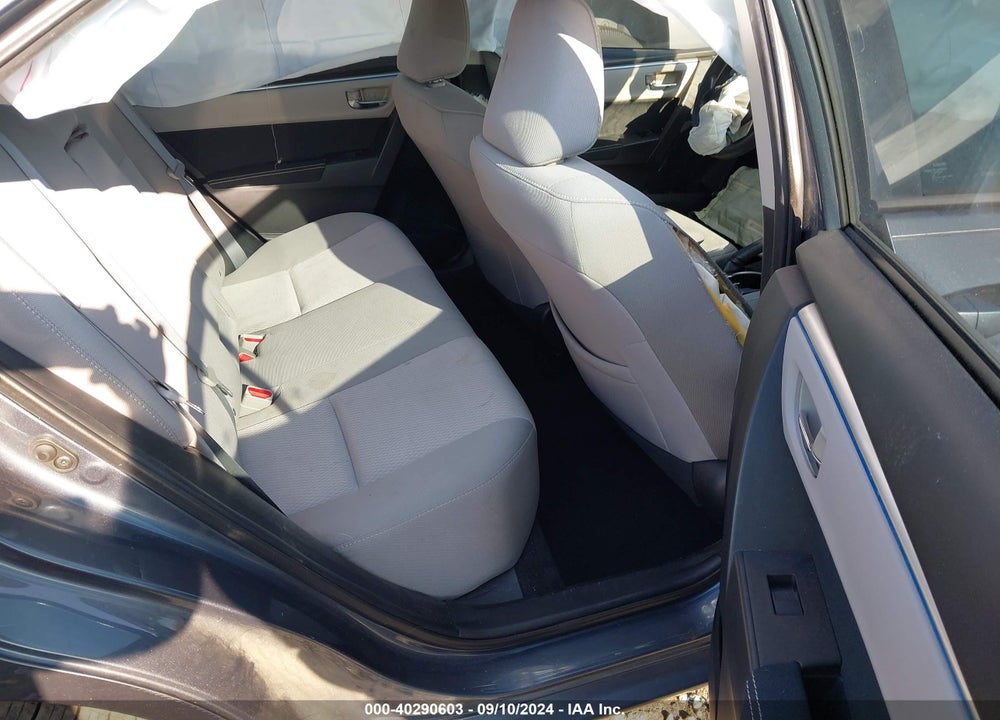 2015 TOYOTA COROLLA LE VIN: 2T1BURHEXFC320958