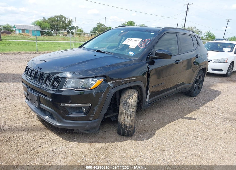 2019 JEEP COMPASS ALTITUDE FWD VIN: 3C4NJCBB2KT815163