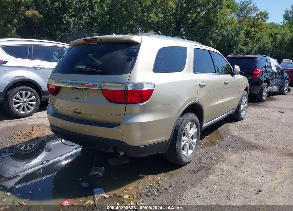 2011 DODGE DURANGO CREW VIN: 1D4RE4GG1BC717286