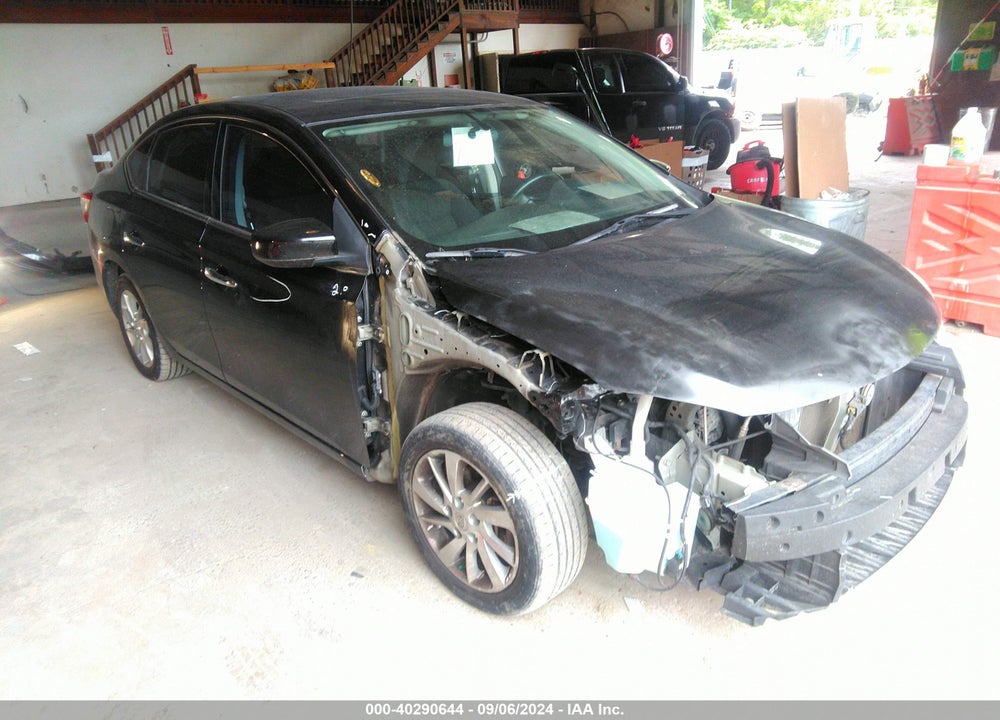 2015 NISSAN SENTRA SV VIN: 3N1AB7AP0FY376685