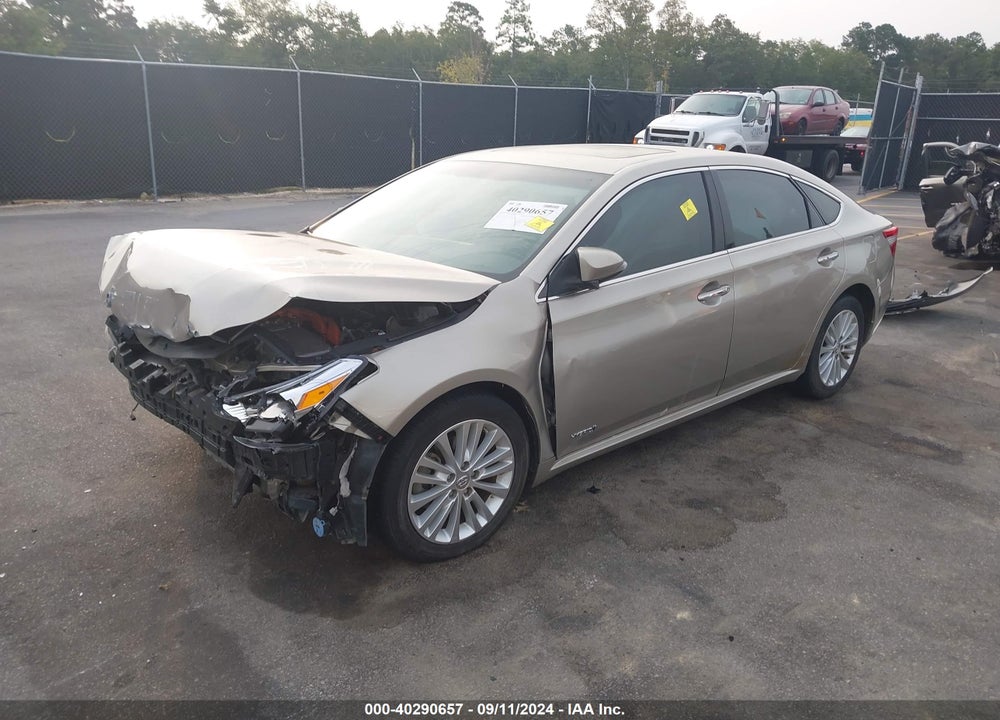 2015 TOYOTA AVALON HYBRID XLE PREMIUM VIN: 4T1BD1EB7FU040957