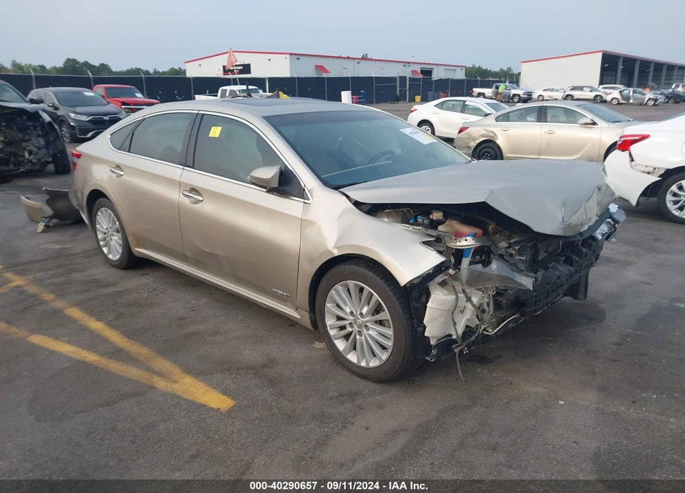 2015 TOYOTA AVALON HYBRID XLE PREMIUM VIN: 4T1BD1EB7FU040957