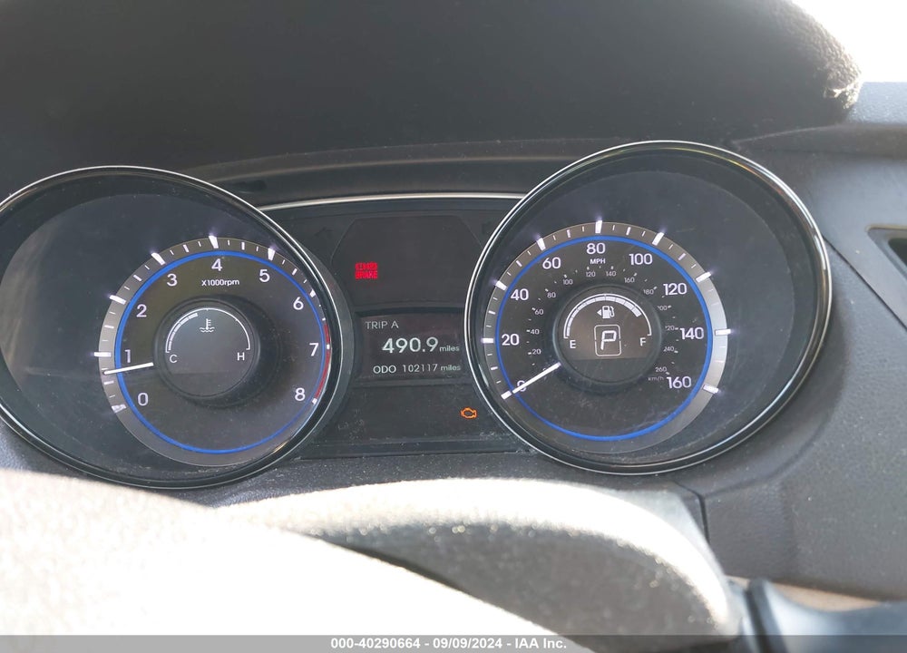 2011 HYUNDAI SONATA GLS VIN: 5NPEB4AC5BH182669