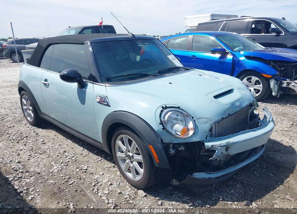 2014 MINI CONVERTIBLE COOPER S VIN: WMWZP3C50ET706951