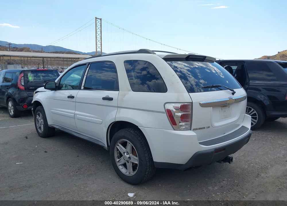2005 CHEVROLET EQUINOX LS VIN: 2CNDL13F956111283