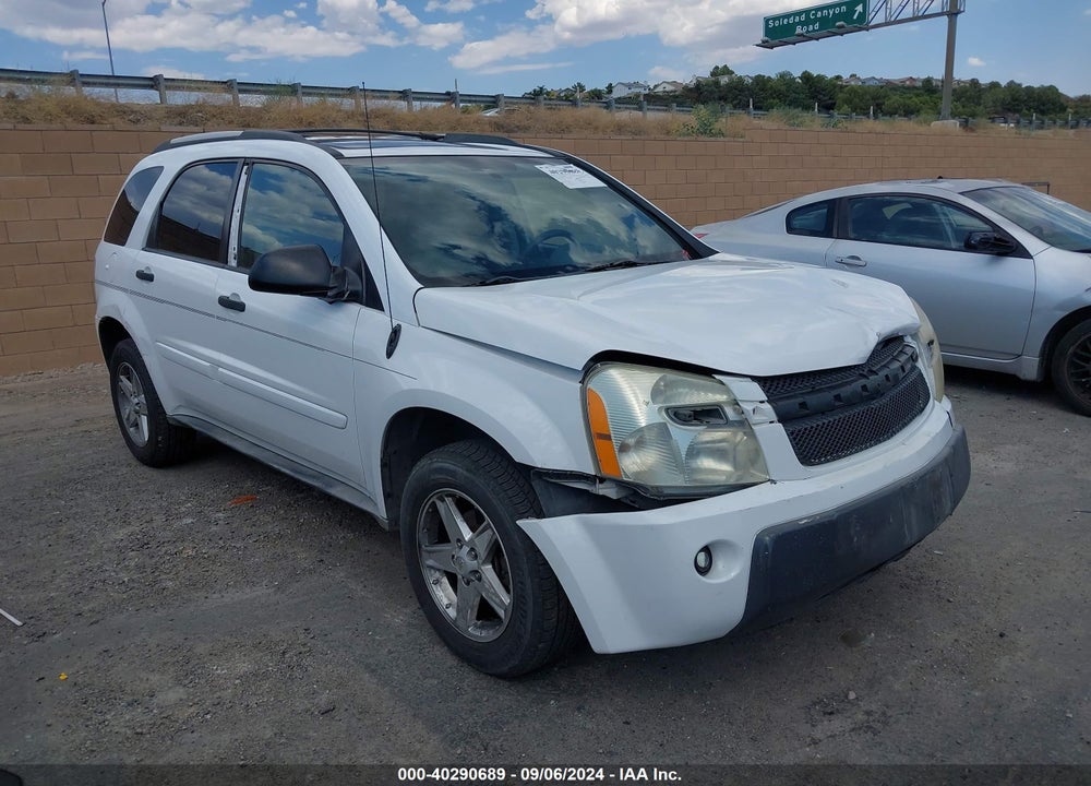 2005 CHEVROLET EQUINOX LS VIN: 2CNDL13F956111283