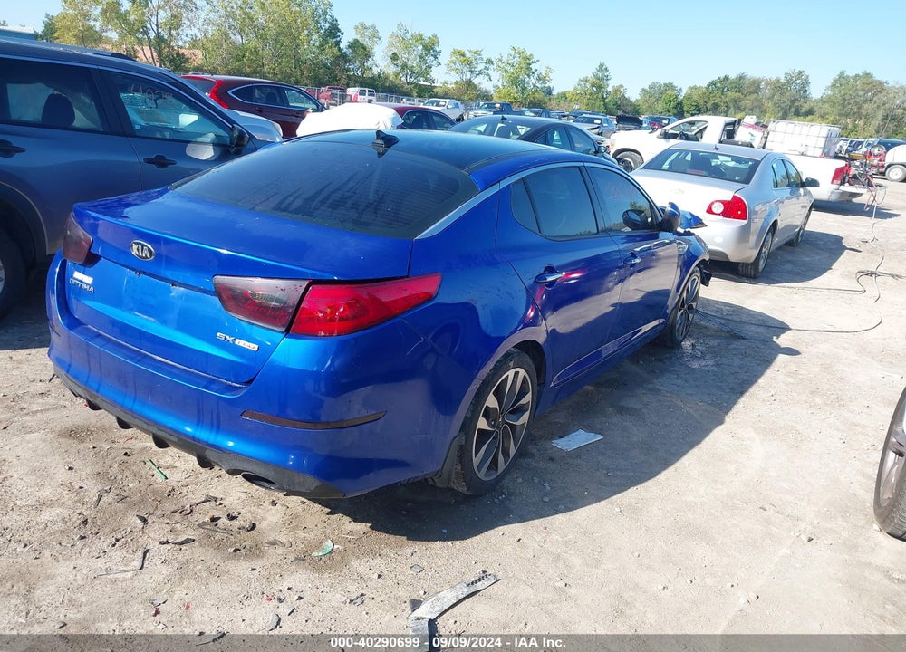 2015 KIA OPTIMA SX TURBO VIN: 5XXGR4A68FG461677