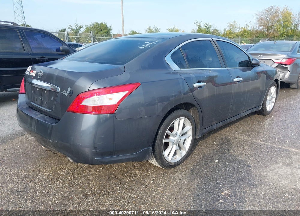 2009 NISSAN MAXIMA 3.5 S VIN: 1N4AA51E59C815661
