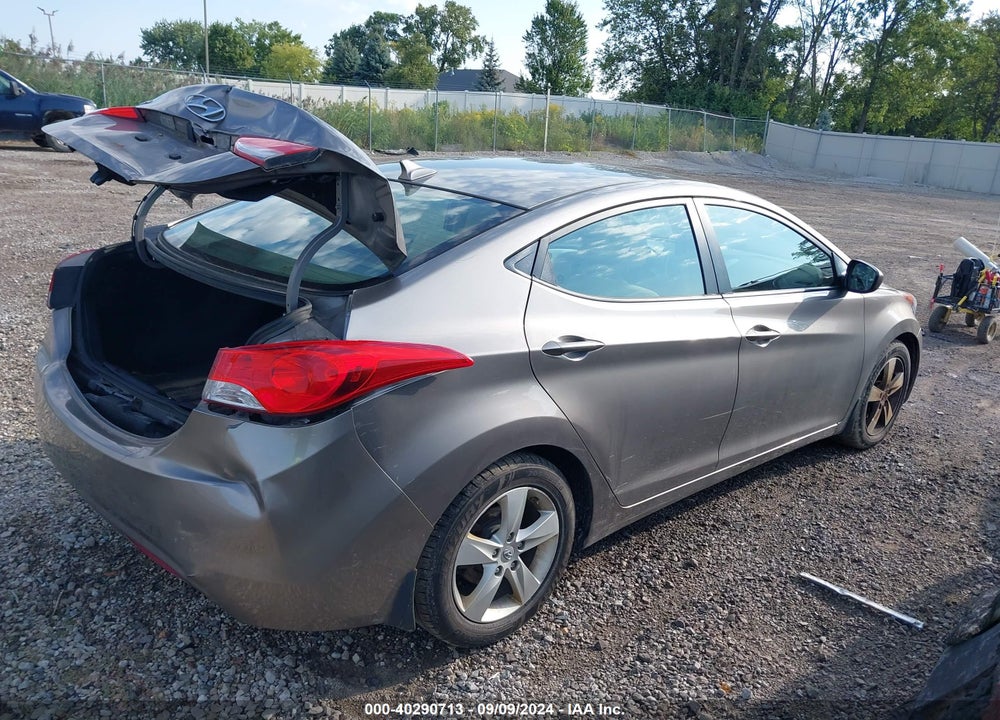 2013 HYUNDAI ELANTRA GLS VIN: 5NPDH4AE2DH189108