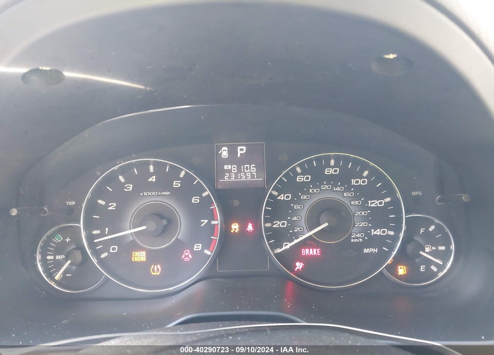 2010 SUBARU OUTBACK VIN: 4S4BRBLCXA3369069