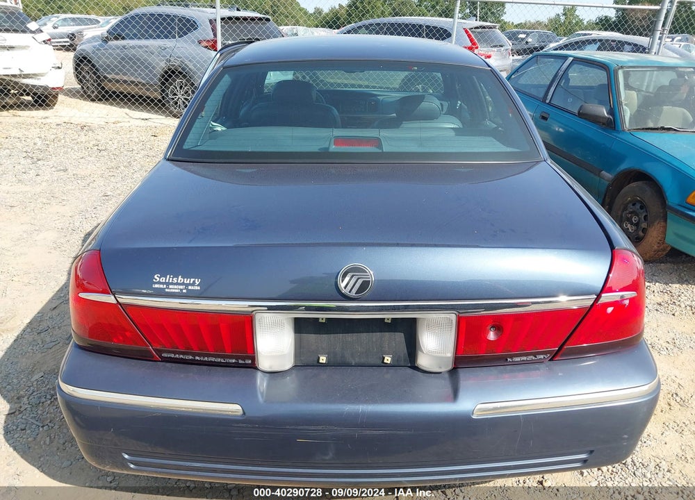 1998 MERCURY GRAND MARQUIS VIN: 2MEFM75W8WX622066