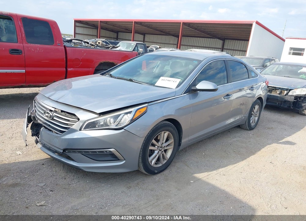 2015 HYUNDAI SONATA SE VIN: 5NPE24AF8FH013942