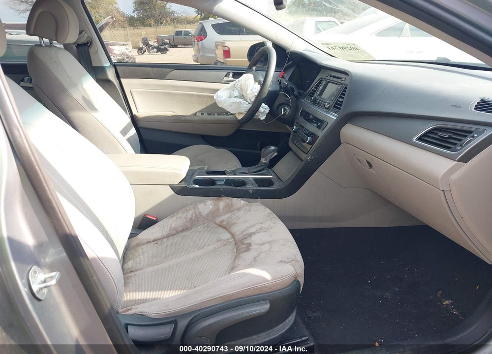 2015 HYUNDAI SONATA SE VIN: 5NPE24AF8FH013942