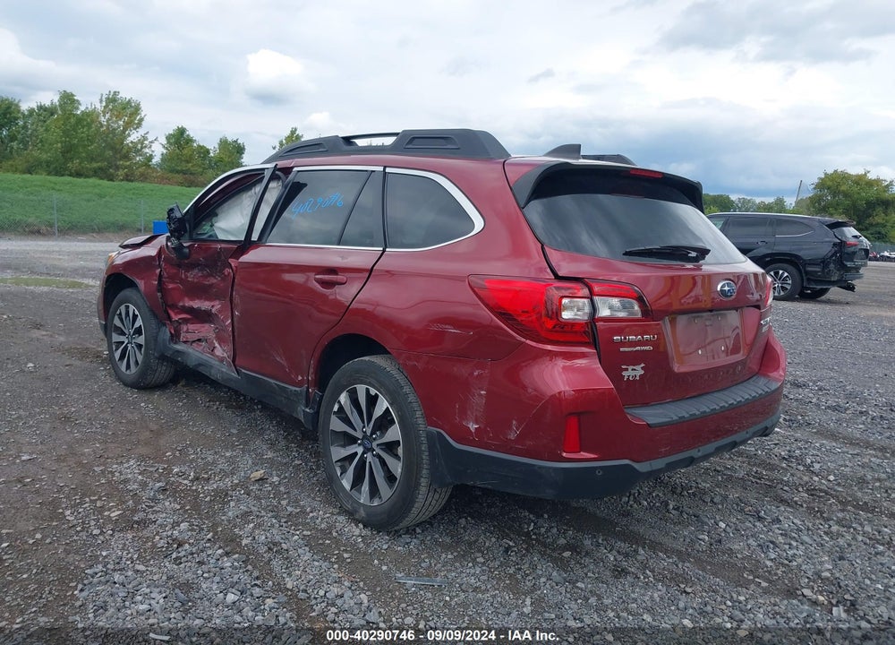 2017 SUBARU OUTBACK 2.5I LIMITED VIN: 4S4BSANC8H3216843