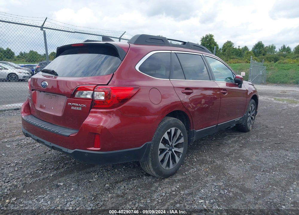 2017 SUBARU OUTBACK 2.5I LIMITED VIN: 4S4BSANC8H3216843