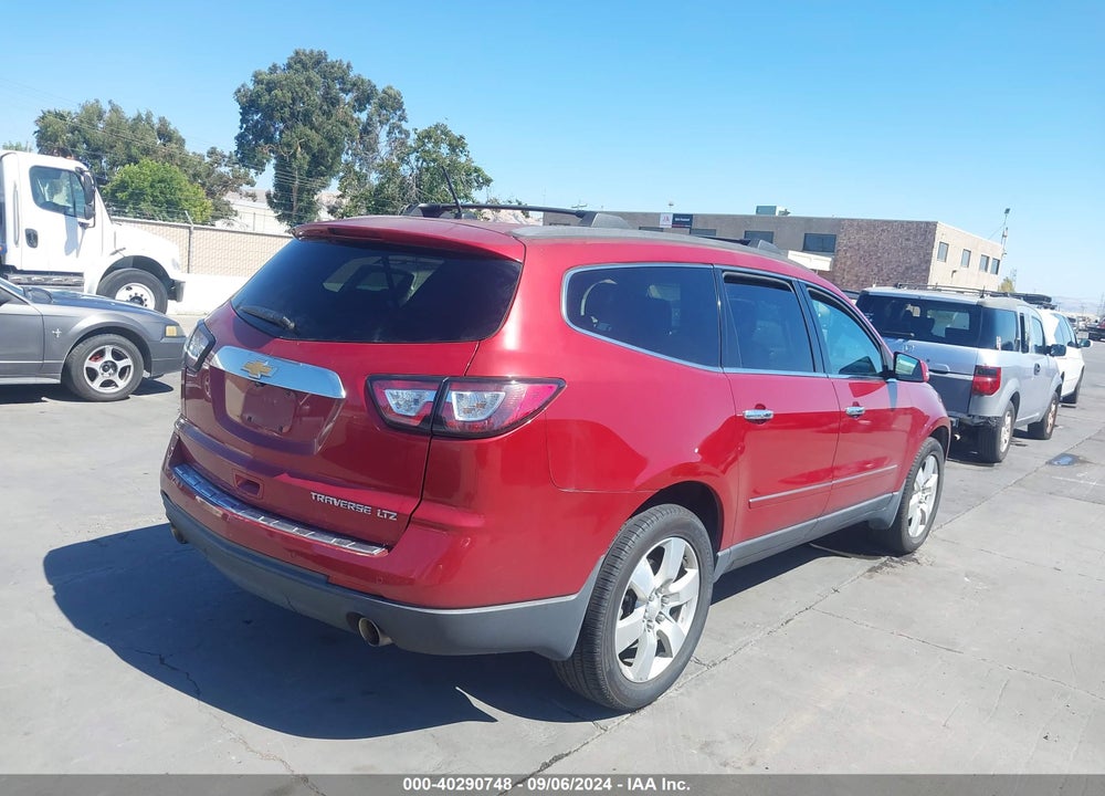 2013 CHEVROLET TRAVERSE LTZ VIN: 1GNKRLKD3DJ111018