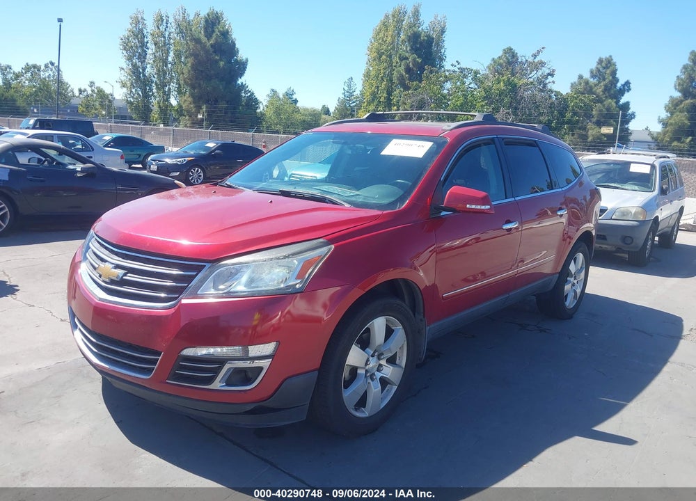 2013 CHEVROLET TRAVERSE LTZ VIN: 1GNKRLKD3DJ111018