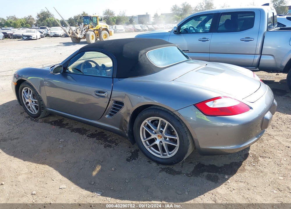 2008 PORSCHE BOXSTER LIMITED EDITION VIN: WP0CA29888U711710
