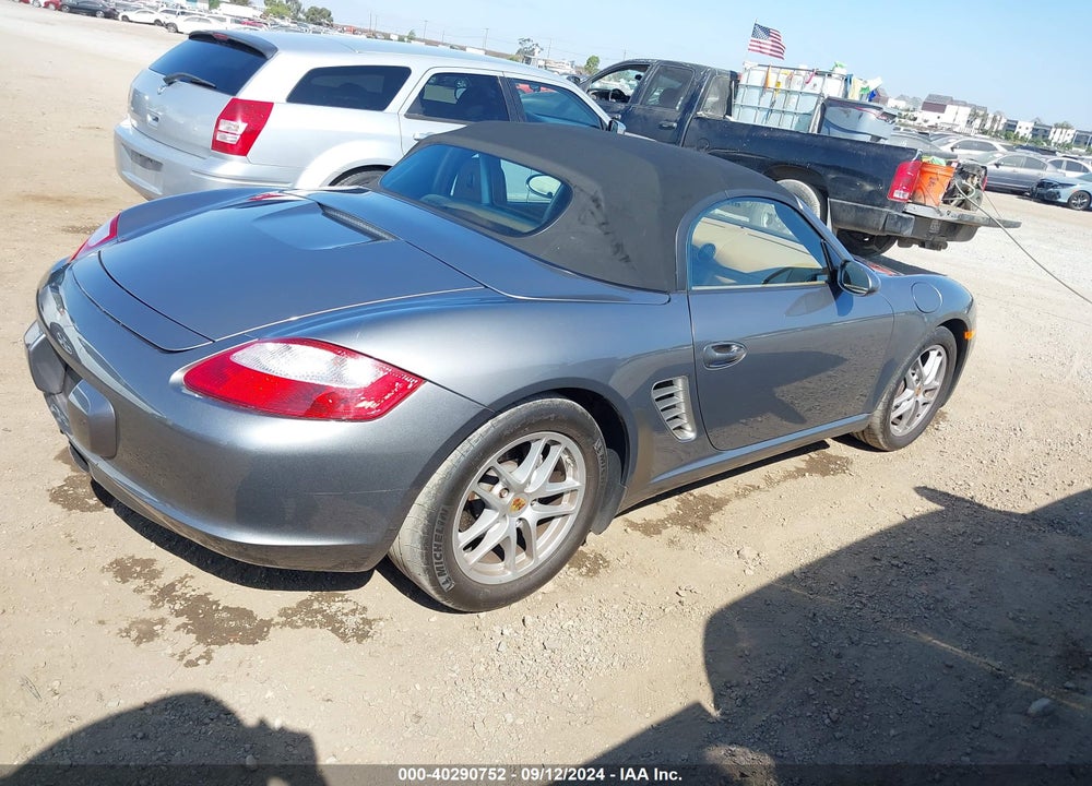 2008 PORSCHE BOXSTER LIMITED EDITION VIN: WP0CA29888U711710