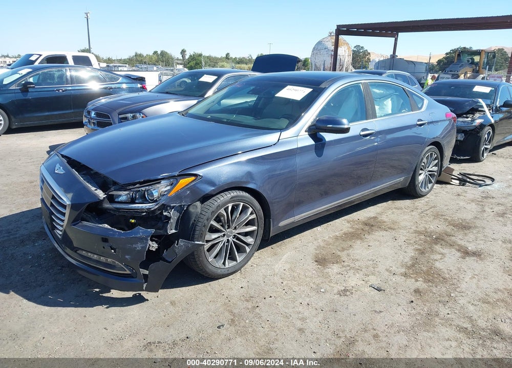 2016 HYUNDAI GENESIS 3.8 VIN: KMHGN4JE8GU116868