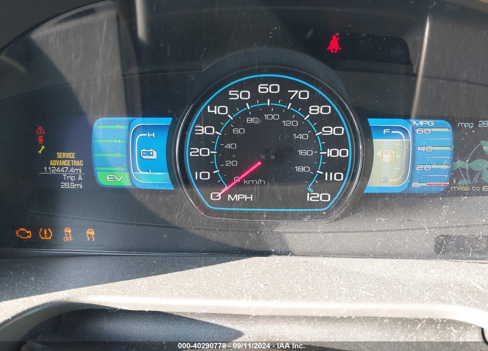 2010 FORD FUSION HYBRID VIN: 3FADP0L38AR387004